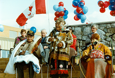 Elders at Yukon College ceremony