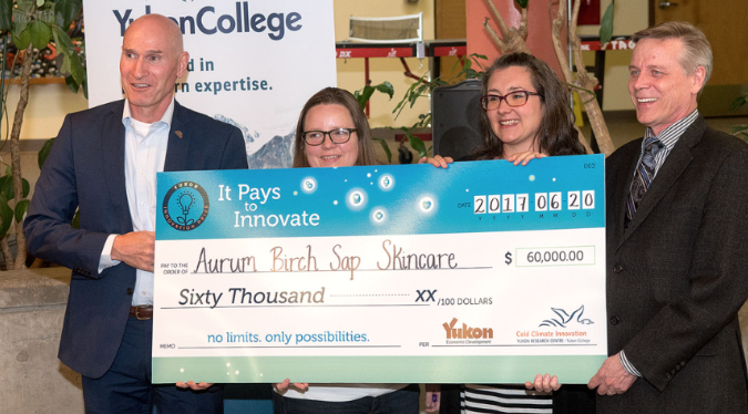 Aurum Skincare Yukon Innovation Prize