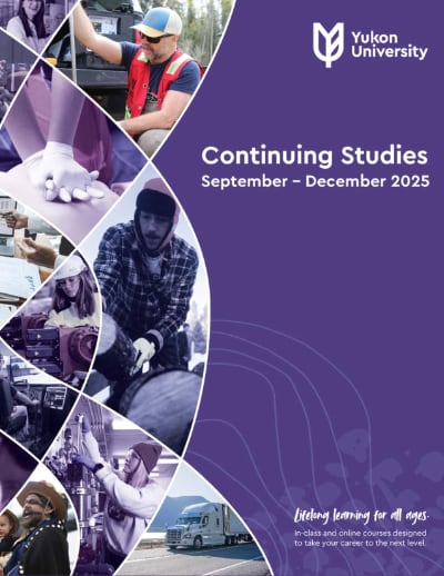 Cover of Fall 2025 Continuing Studies course guide