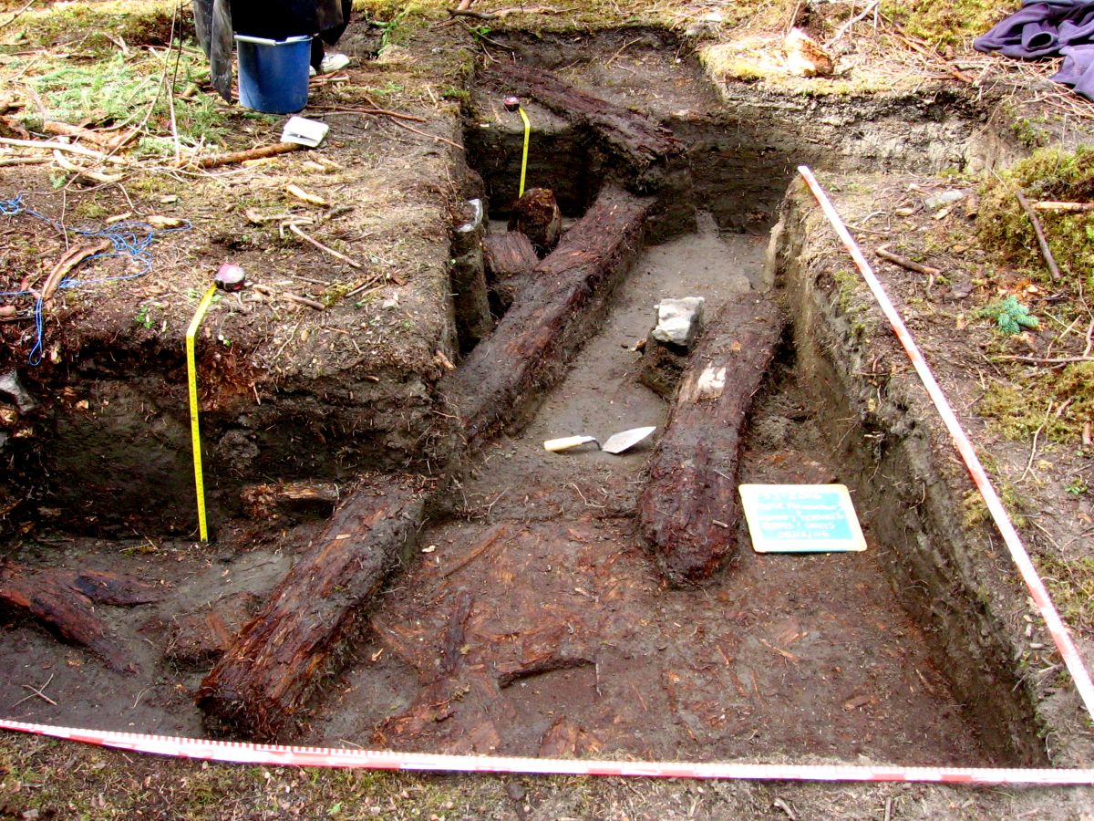 Wood Foundations of HBC Building.