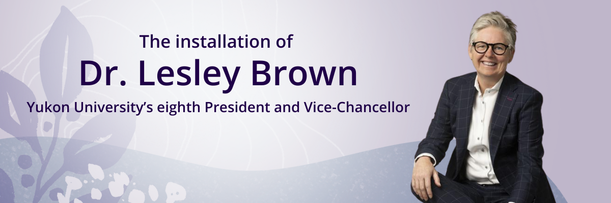 The installation of Dr. Lesley Brown as the eighth president and vice chancellor 
