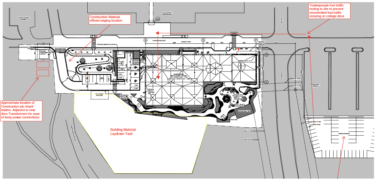 Polaris project site plan