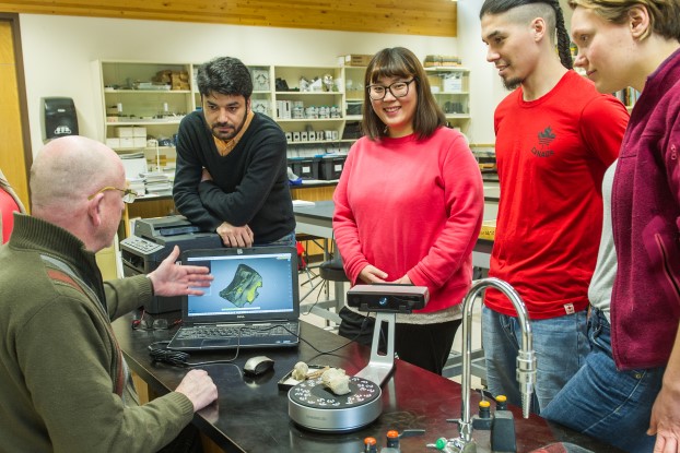 Archaeology lab