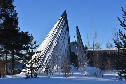 The Sámi Parliament in Kárášjohka 
