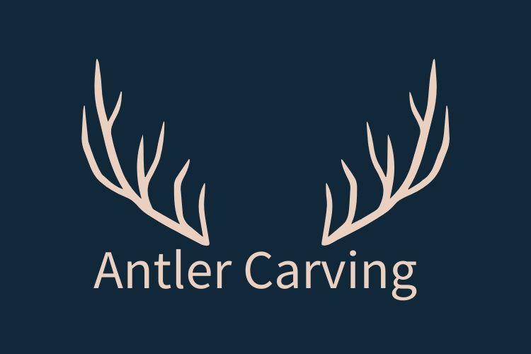 antler carving