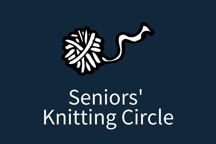 seniors' knitting circle