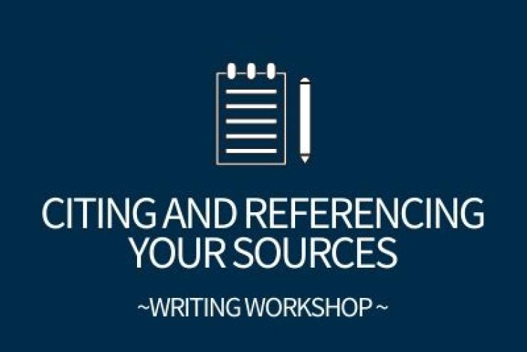 citing and referencing your sources