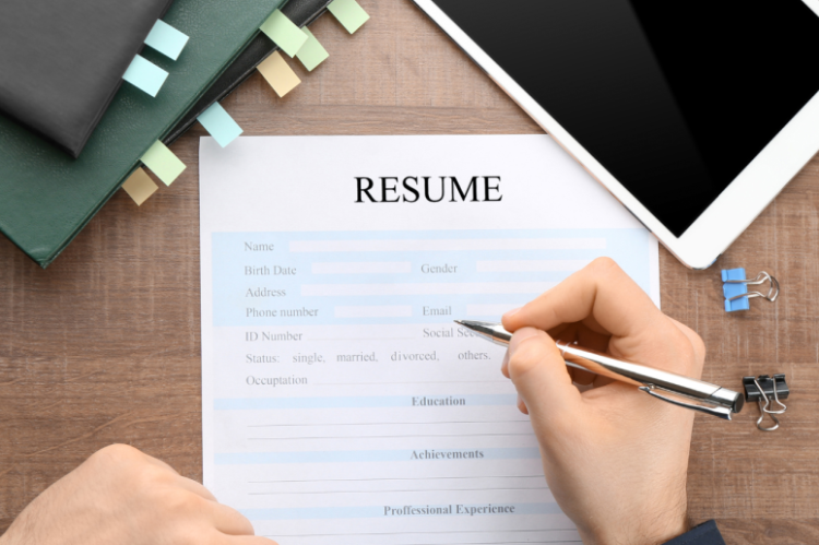writing for resume