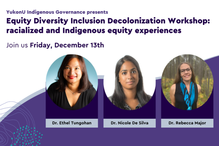 Equity, Diversity, Inclusion, and Decolonization Workshop: Racialized and Indigenous Equity Experiences