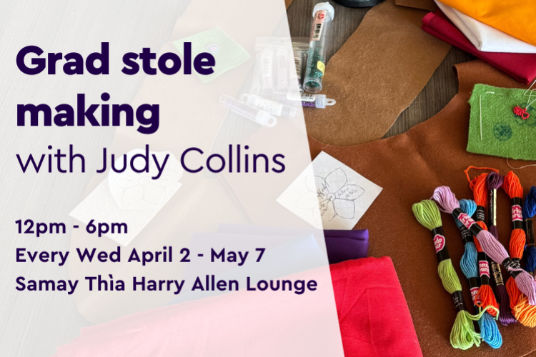 grad stole making