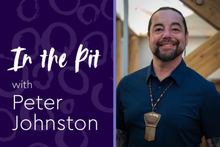 Photo of Peter Johnston, smiling and wearing a beard