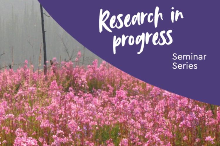 Research in progress seminar series
