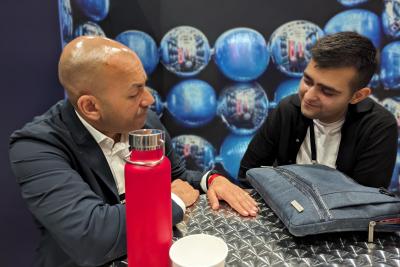 Premier Ranj Pillai met with Chirag Jadhwani at Collision Conference