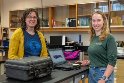 Dr. Tara Howatt and Claire MacMillan