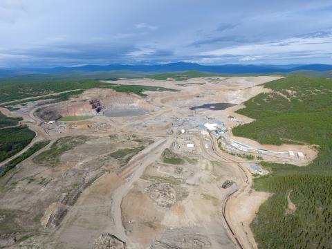 Minto mine site