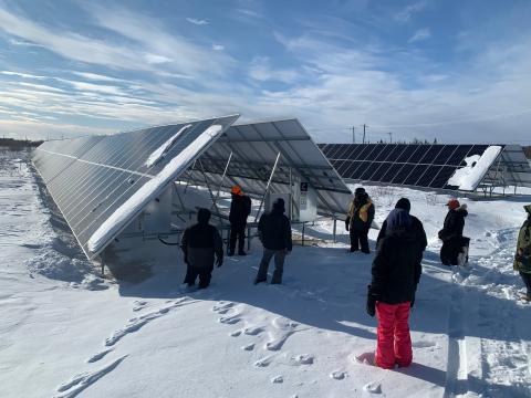 Vuntut Gwitchin Government and YukonU train Vuntut Gwitchin First Nation citizens on community energy systems in Old Crow.