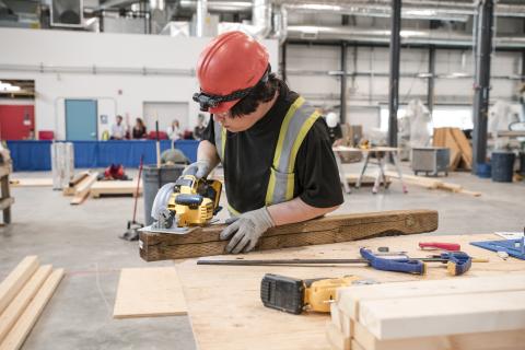 Skills Cananda competitor Christopher Philipps