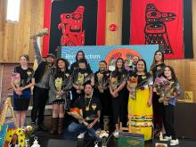 Group photo of Yukon First Nations Climate Action Fellowship participants