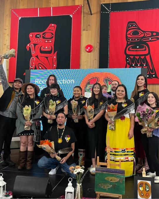 Group photo of Yukon First Nations Climate Action Fellowship participants